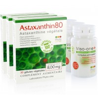 3 Pack Astaxanthin80 + Viso-one+