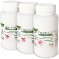 3 Vitamine D3 - 25 µg (Cholécalciférol d'origine naturelle)