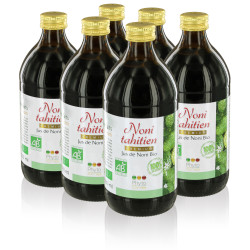 6 Jus de Noni tahitien Bio
