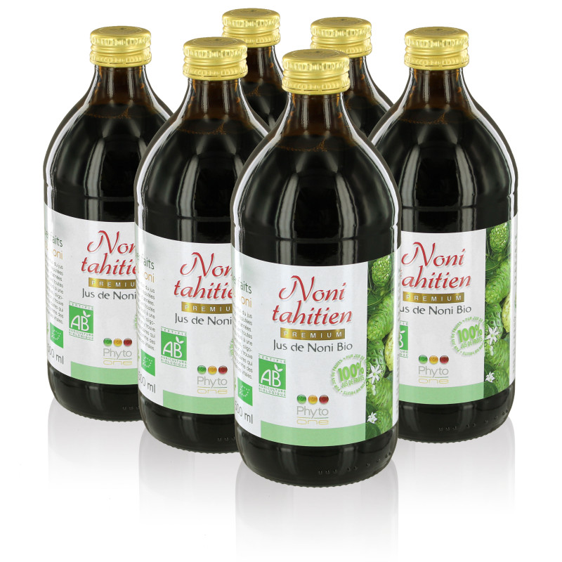 6 Jus de Noni tahitien Bio