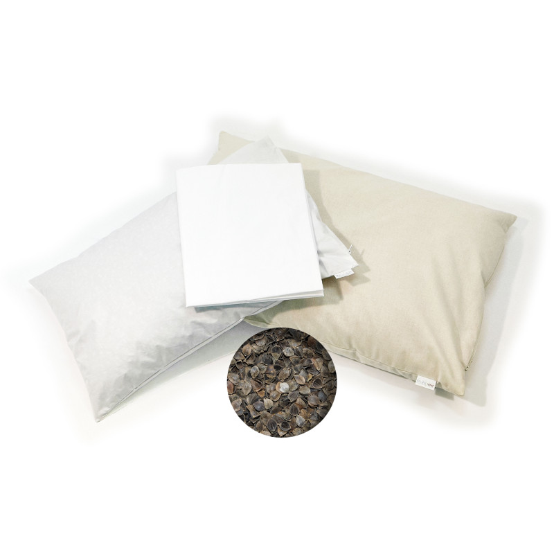 Pack Oreillers cervicaux Sarrasin